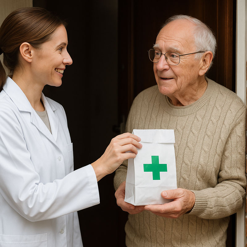 Consegna farmaci a domicilio